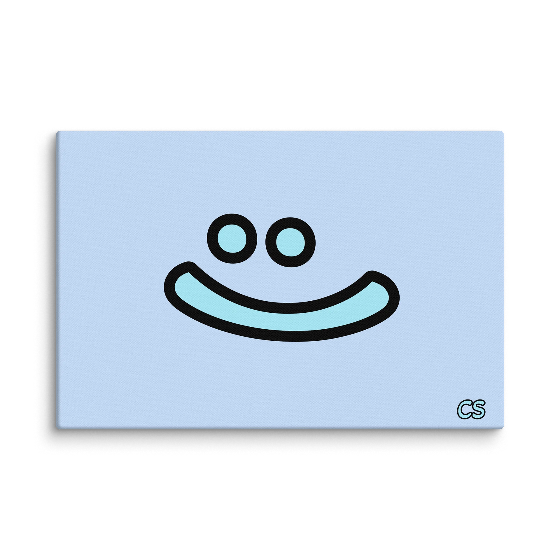 CS, Smiley 12"x18" Wall Art product image (1)