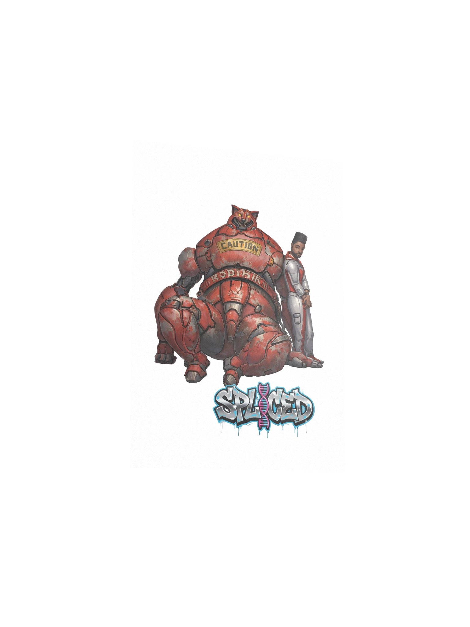 SPLICED KODIAK Caution Bear Poster product image (23)