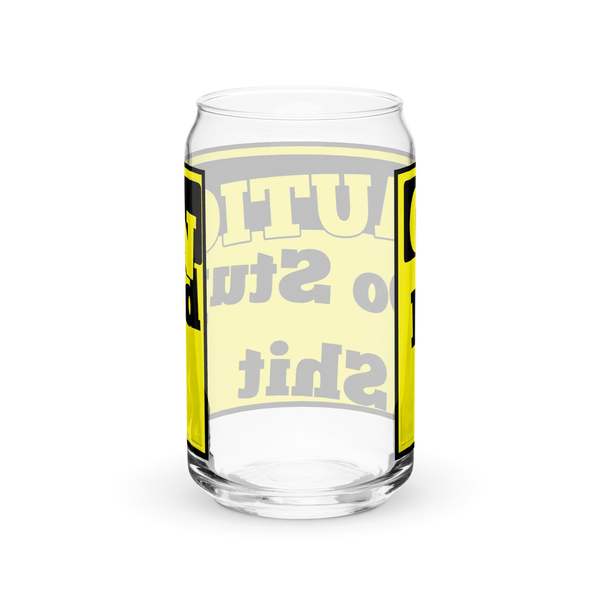 Cautionary Can-Shaped Glassware product image (6)