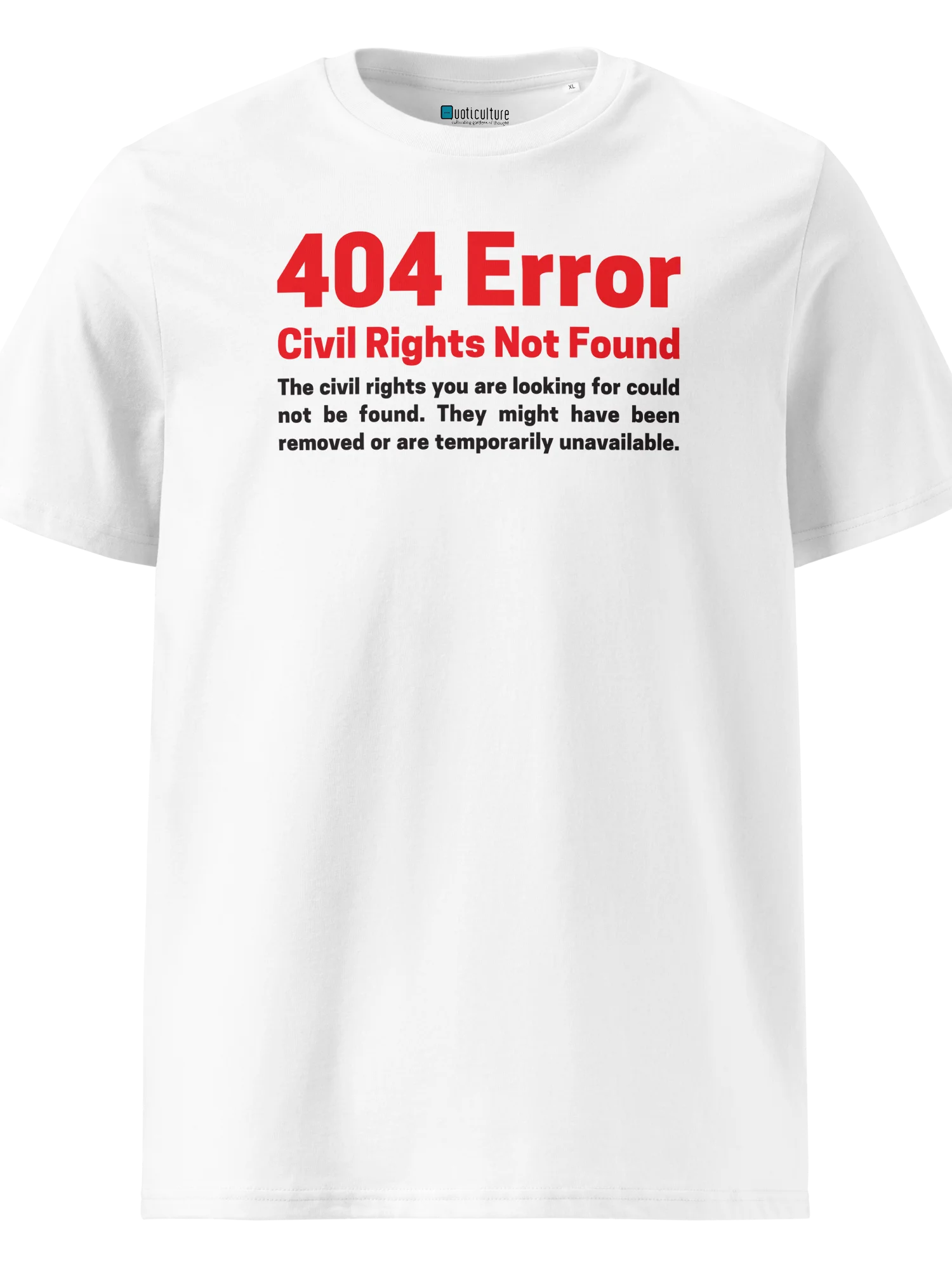 Civil Rights Not Found Unisex T-Shirt product image (1)