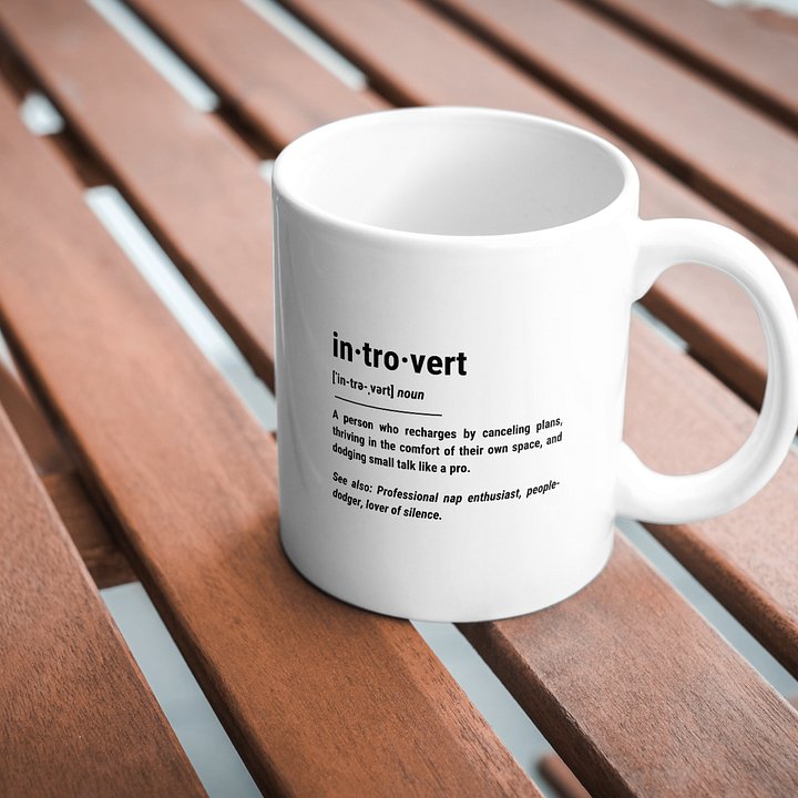 Introvert: A Person who Recharges by Canceling Plans Mug product image (1)