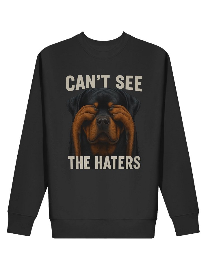Rottweiler Can't See the Haters Premium Sweatshirt product image (2)