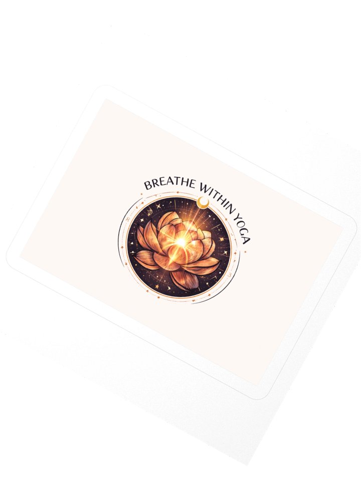 Breathe Within Yoga Sticker product image (6)