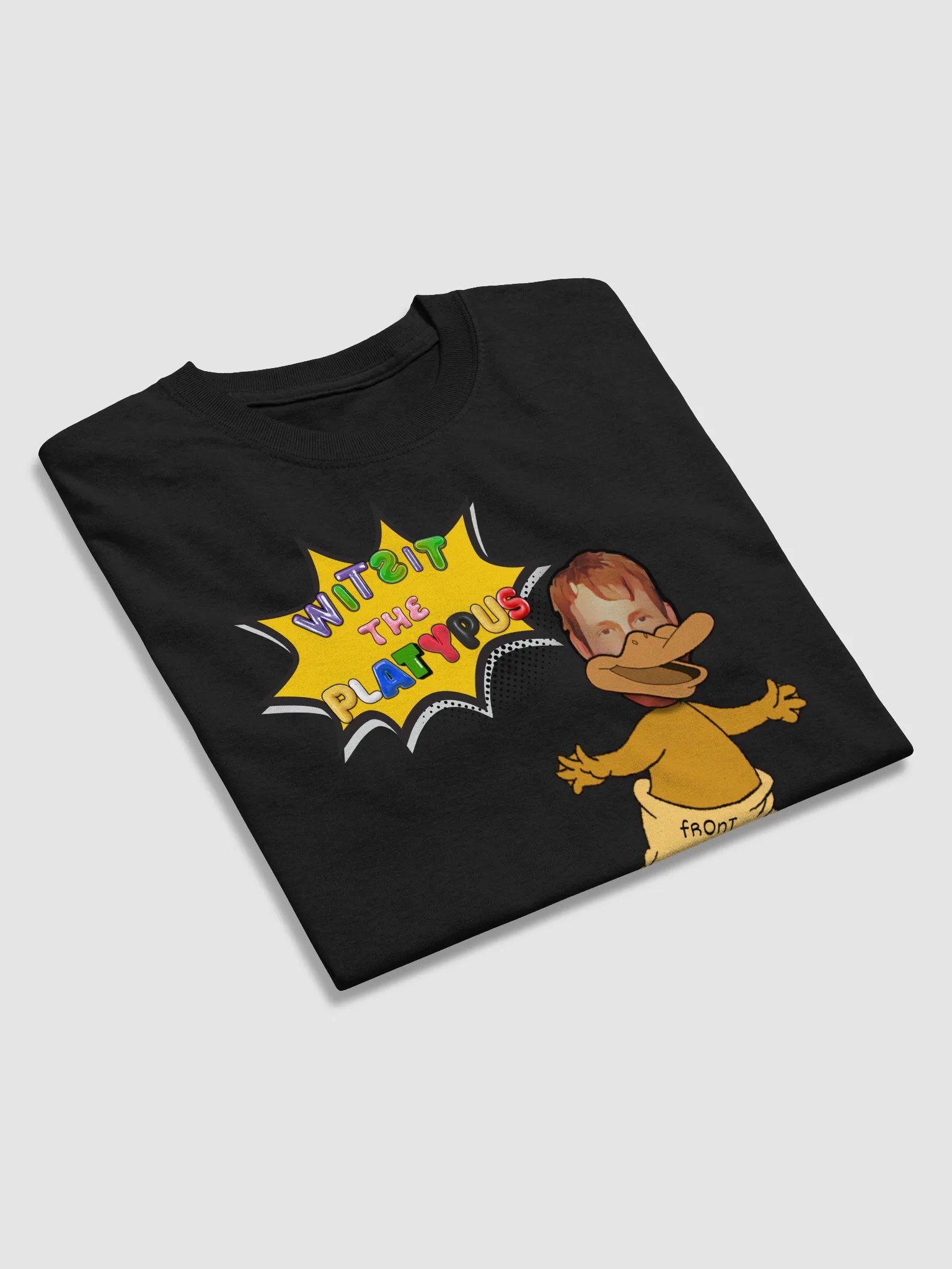 Witsit the Platypus T-Shirt (Large Logo Edition) product image (20)