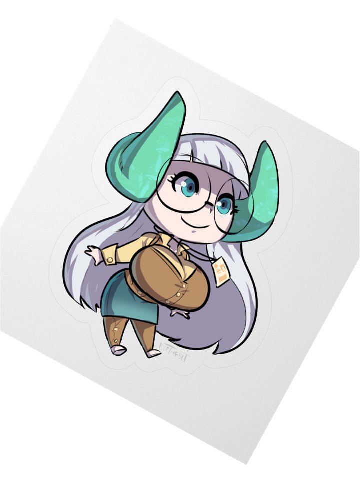 Chibi Jing kiss-cut sticker product image (4)