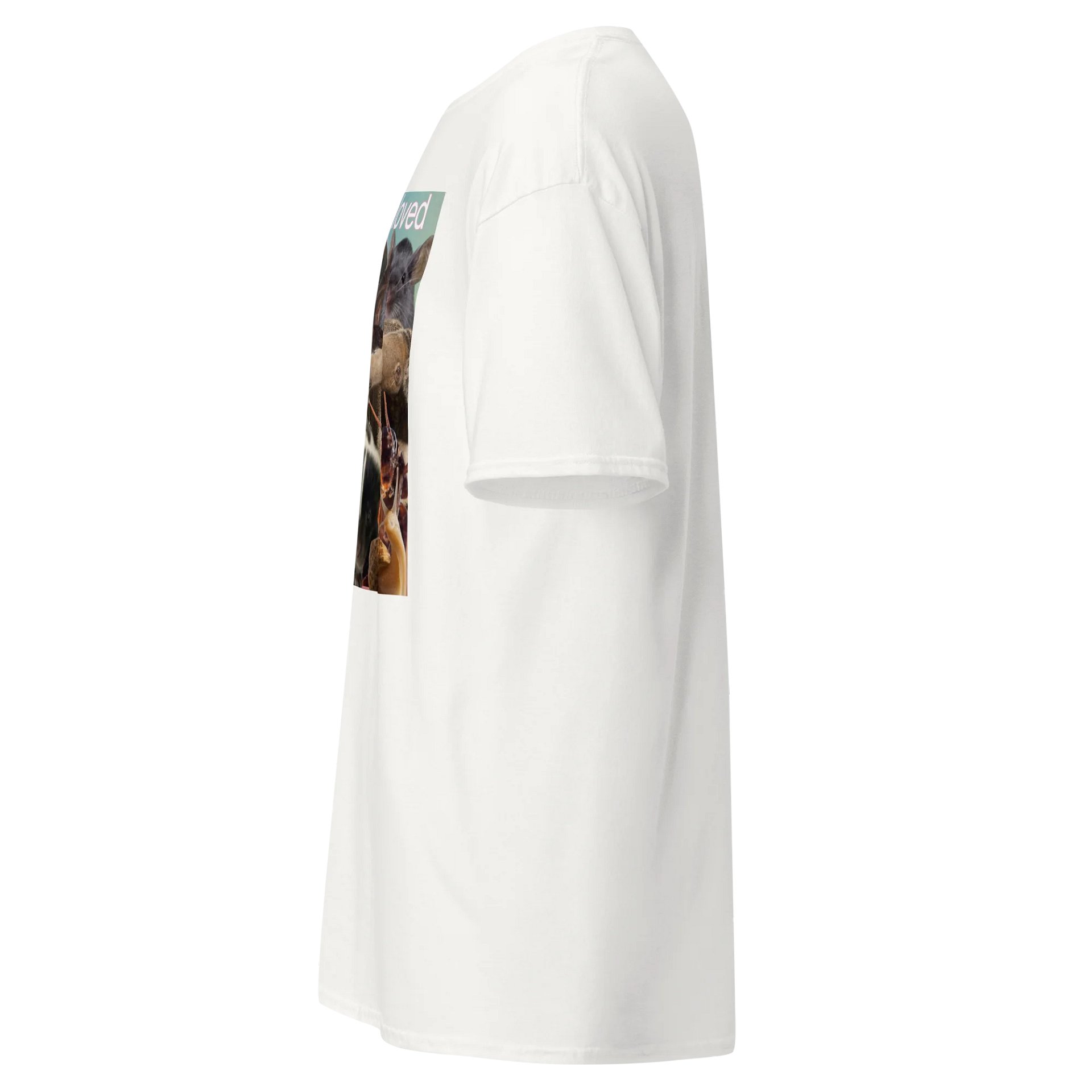 love the unloved — white tee product image (5)