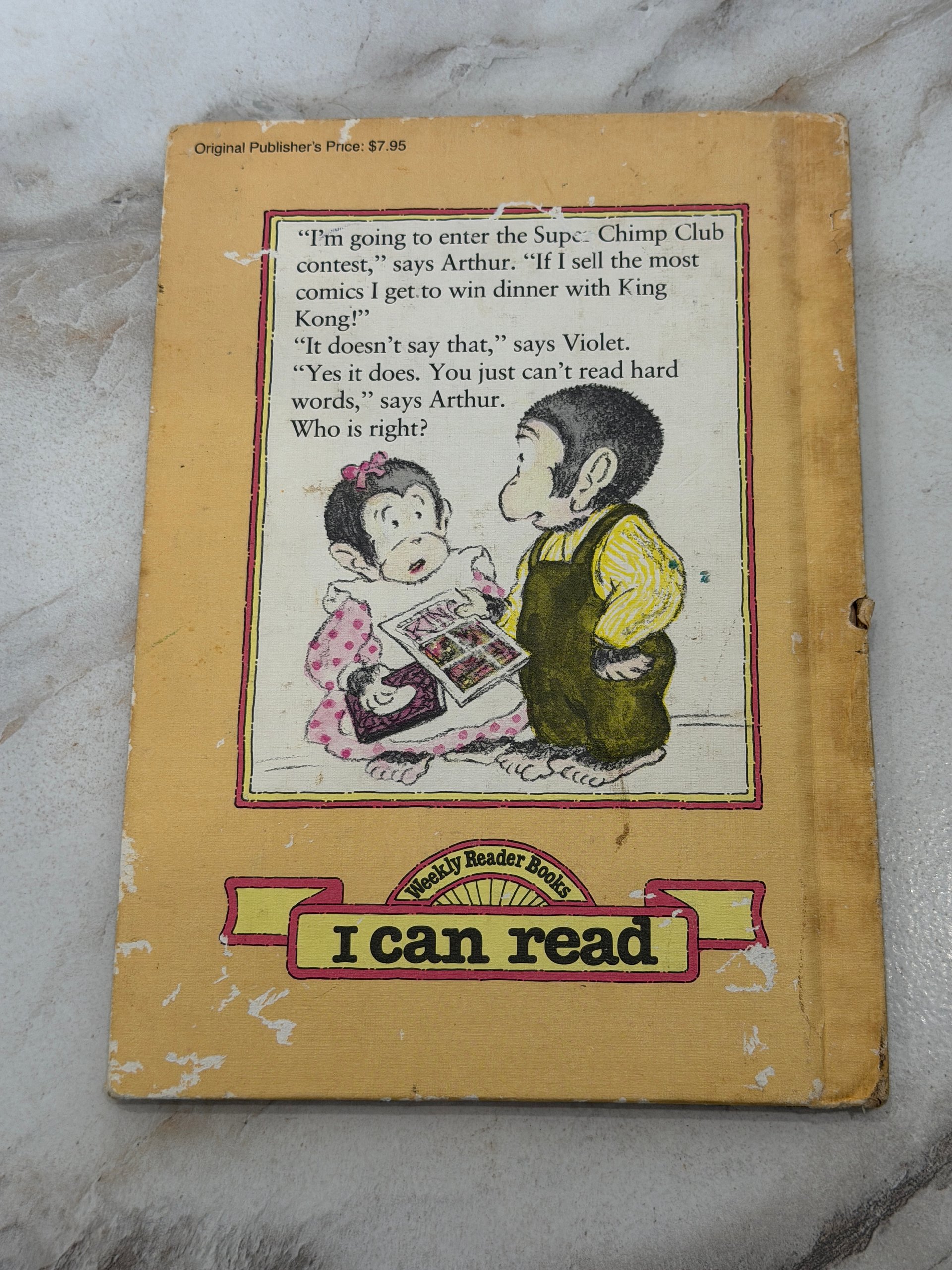 1978 | Arthur’s Prize Reader | Lillian Hoban | First Edition | Weekly Reader I Can Read Hardcover product image (6)