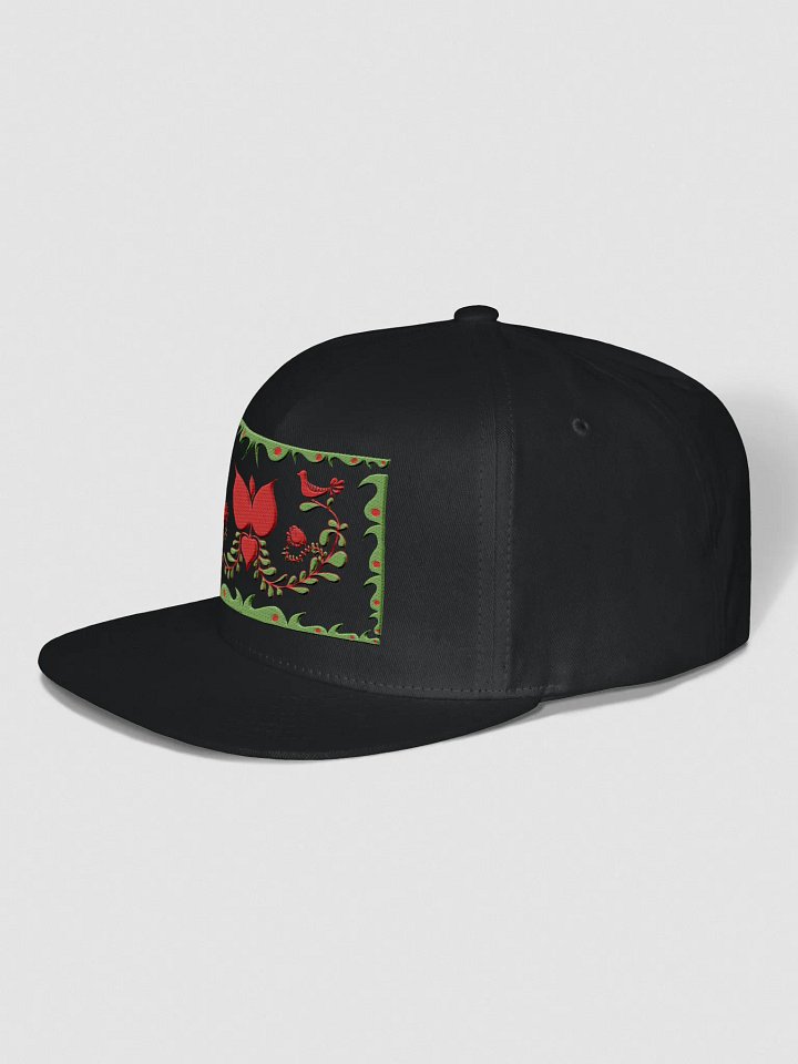 Hungarian Floral Aviary Snapback Cap product image (2)