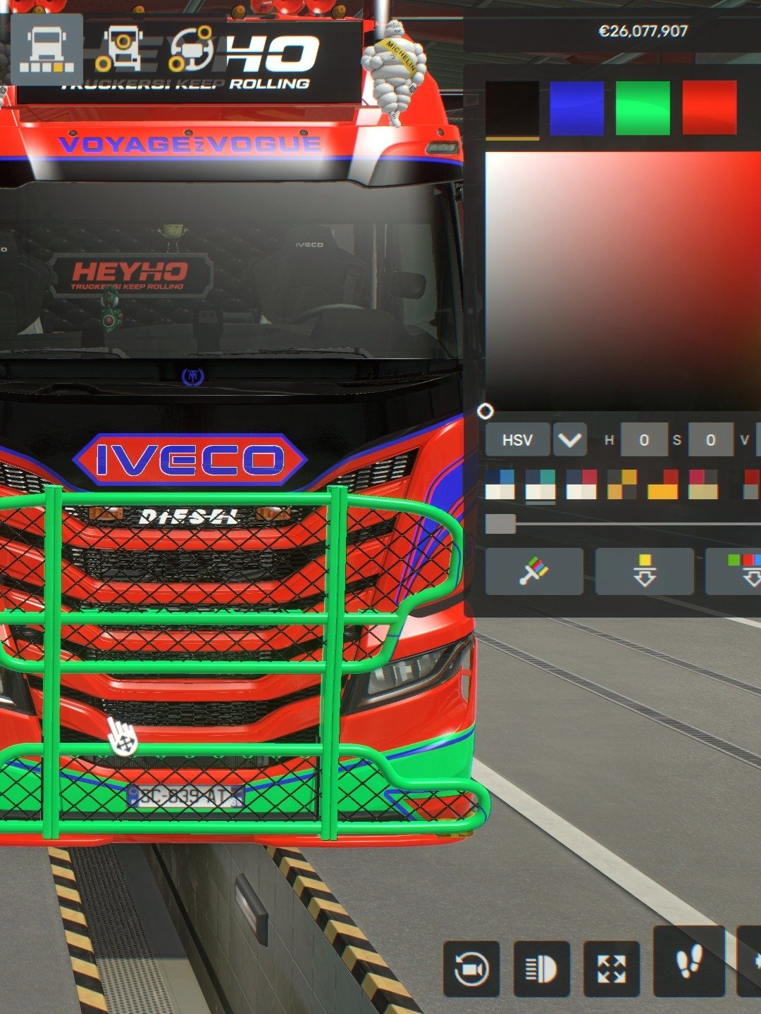 Iveco S Way Paintjob | Changeable Multi Color Skin | Compatible with Tuning Pack by MDT product image (11)