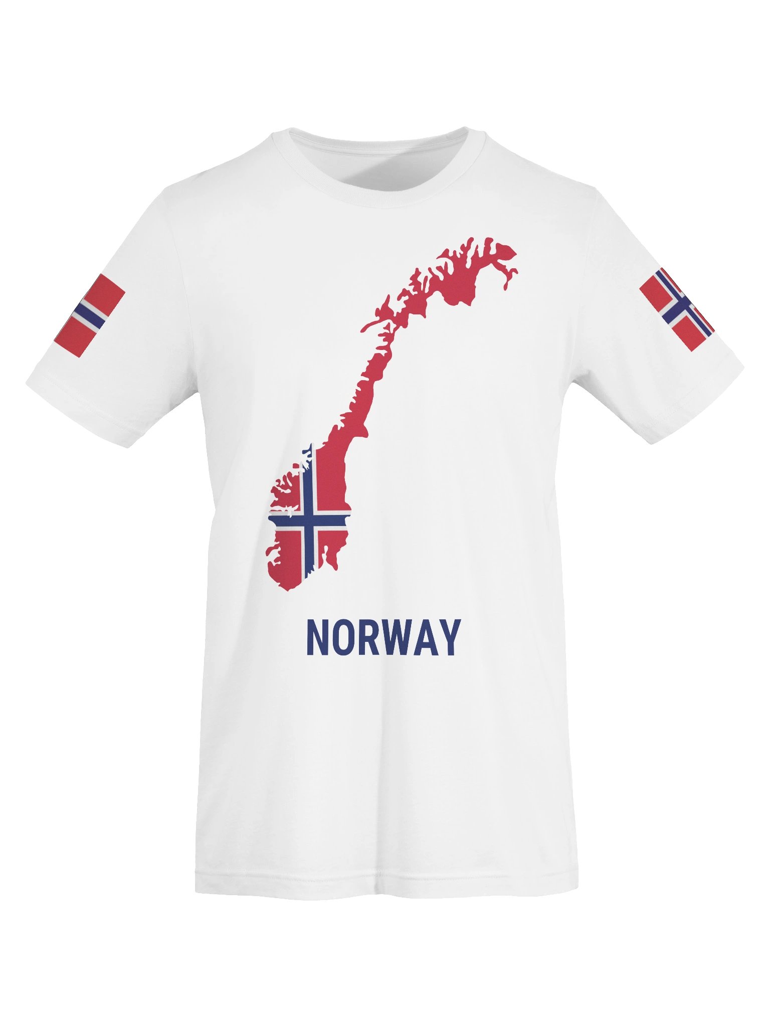 Norway 2026 World Cup Flag Tee - World Cup 2026 Map Edition - Premium Unisex T-Shirt product image (57)