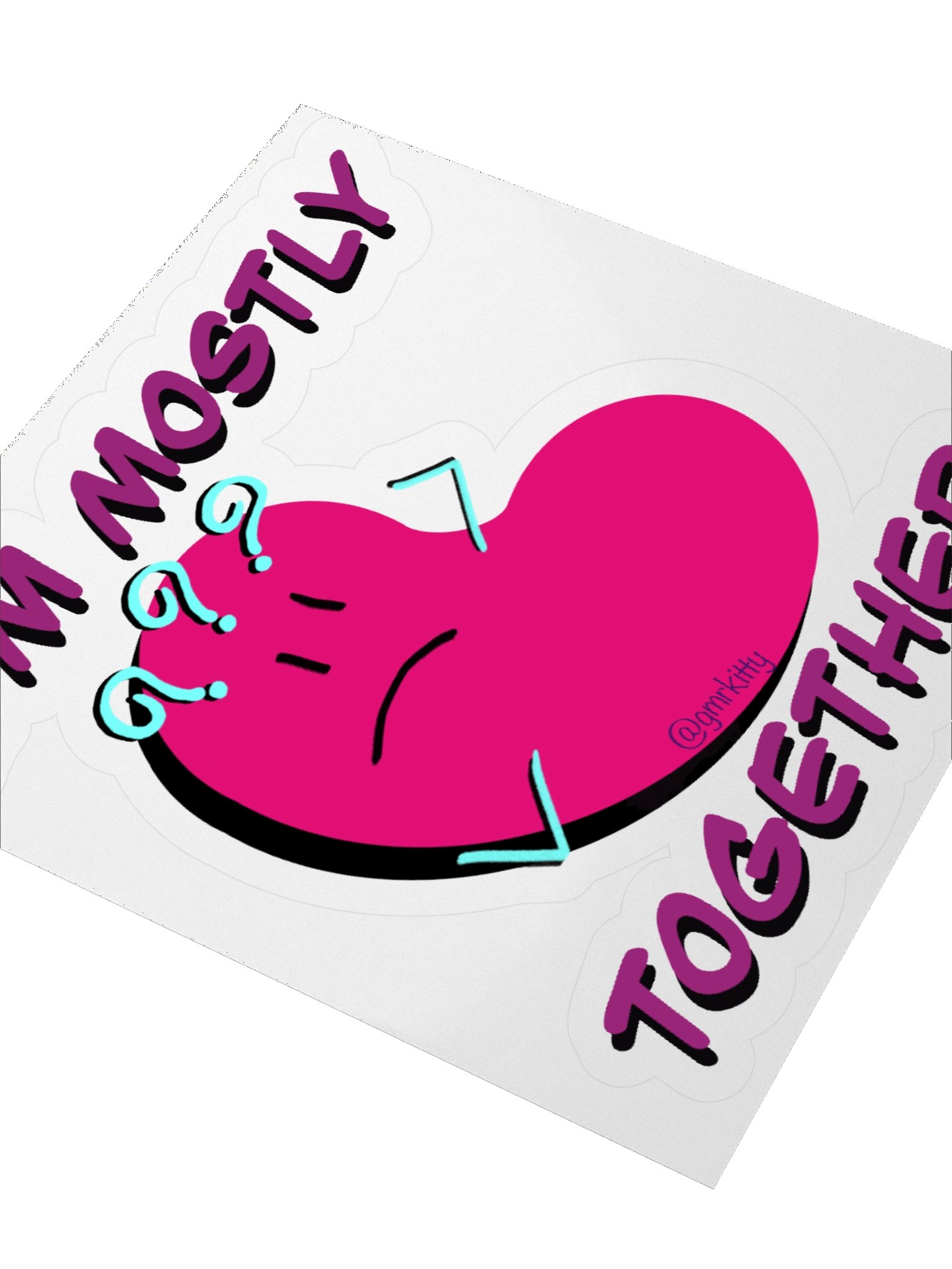 Mostly Lost Bean Sticker product image (7)