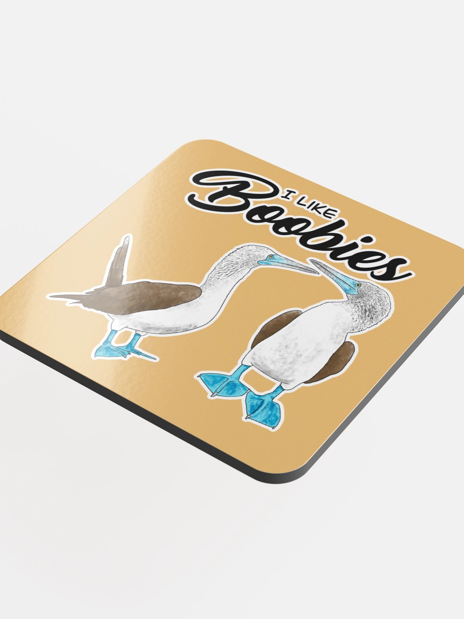 Funky Blue-Footed Boobies Coaster product image (4)