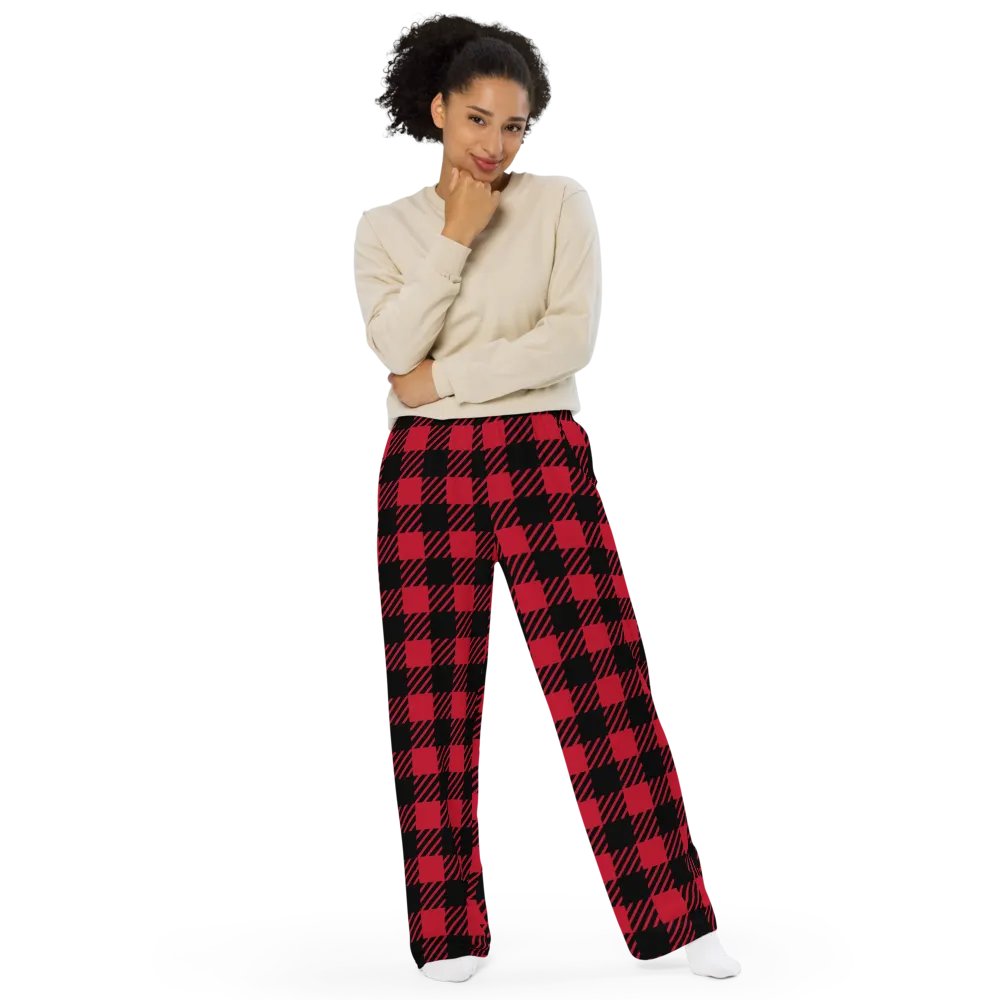 Blank & Red Wide-Leg Pants product image (1)