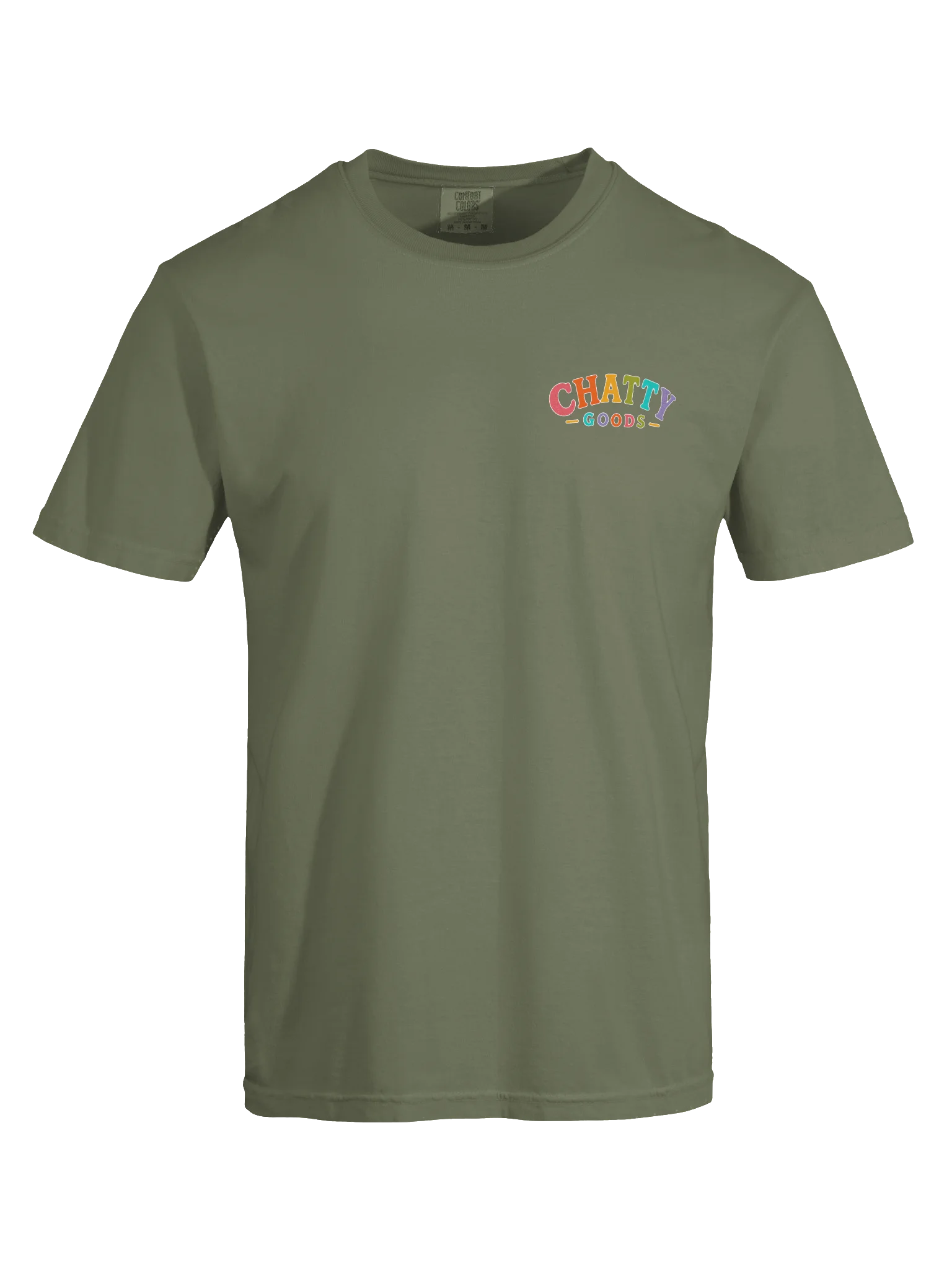 Chatty Goods Multicolor Logo Tee | Chatty Crew Collection product image (53)