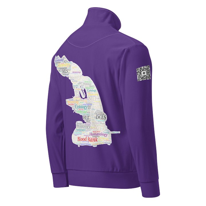 Medical Lab Crew Jacket Purple product image (2)