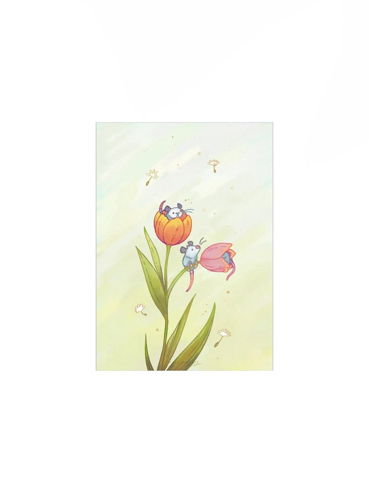 Tulip Nap Possum Print product image (2)