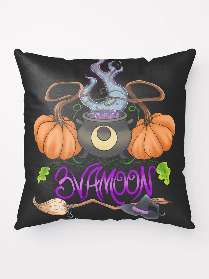 Fall 3vamoon Cauldron throw pillow product image (1)