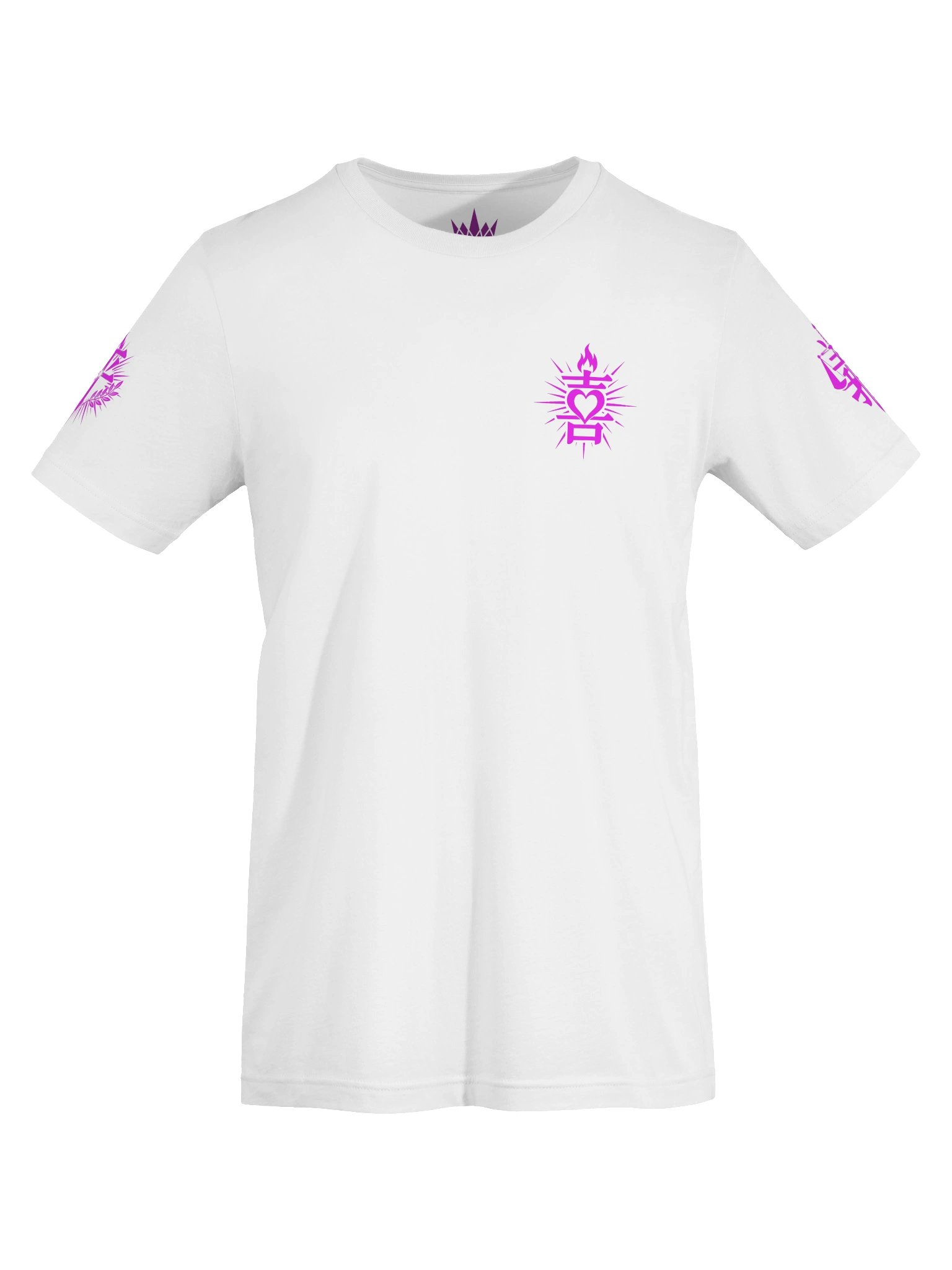 Kingdom Culture Graphic Tee – Righteousness, Peace, & Joy (Magenta) product image (5)