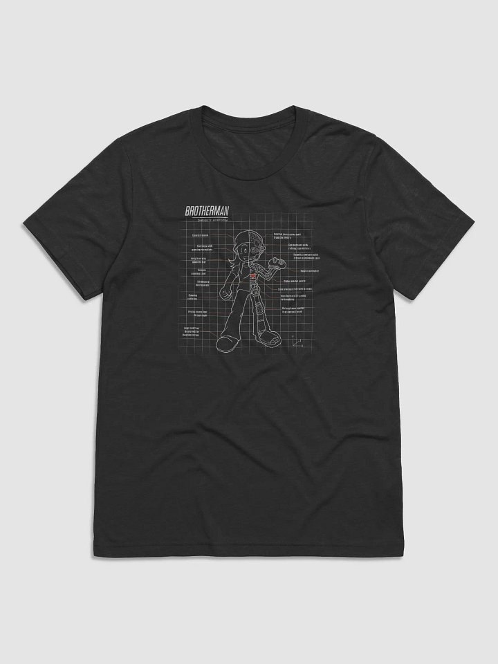 Anatomy of a Brotherman (Triblend T-Shirt) product image (1)