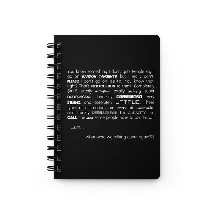 Tangent Quote Book (spiralbound) product image (1)