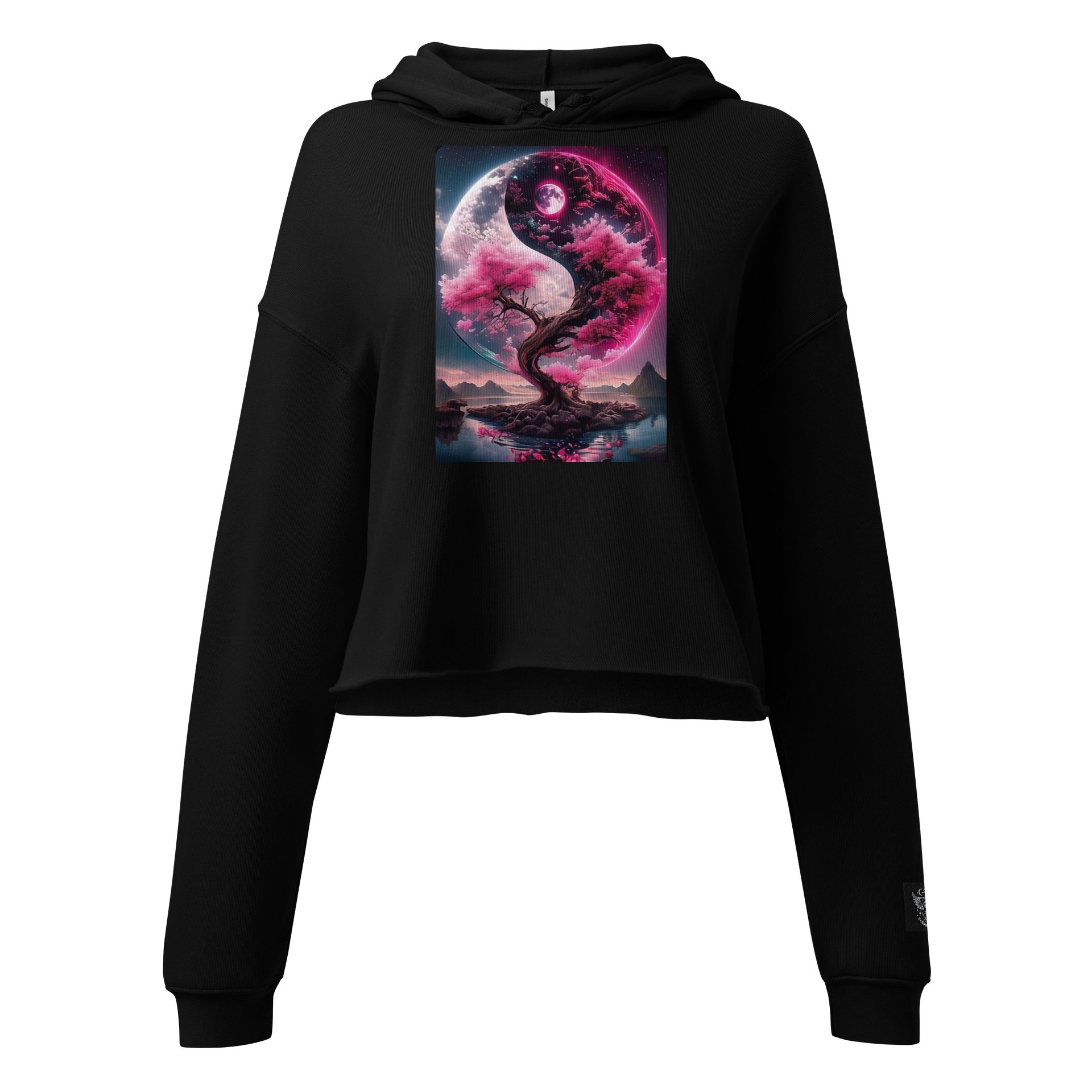 Celestial Harmony Crop Hoodie product image (1)