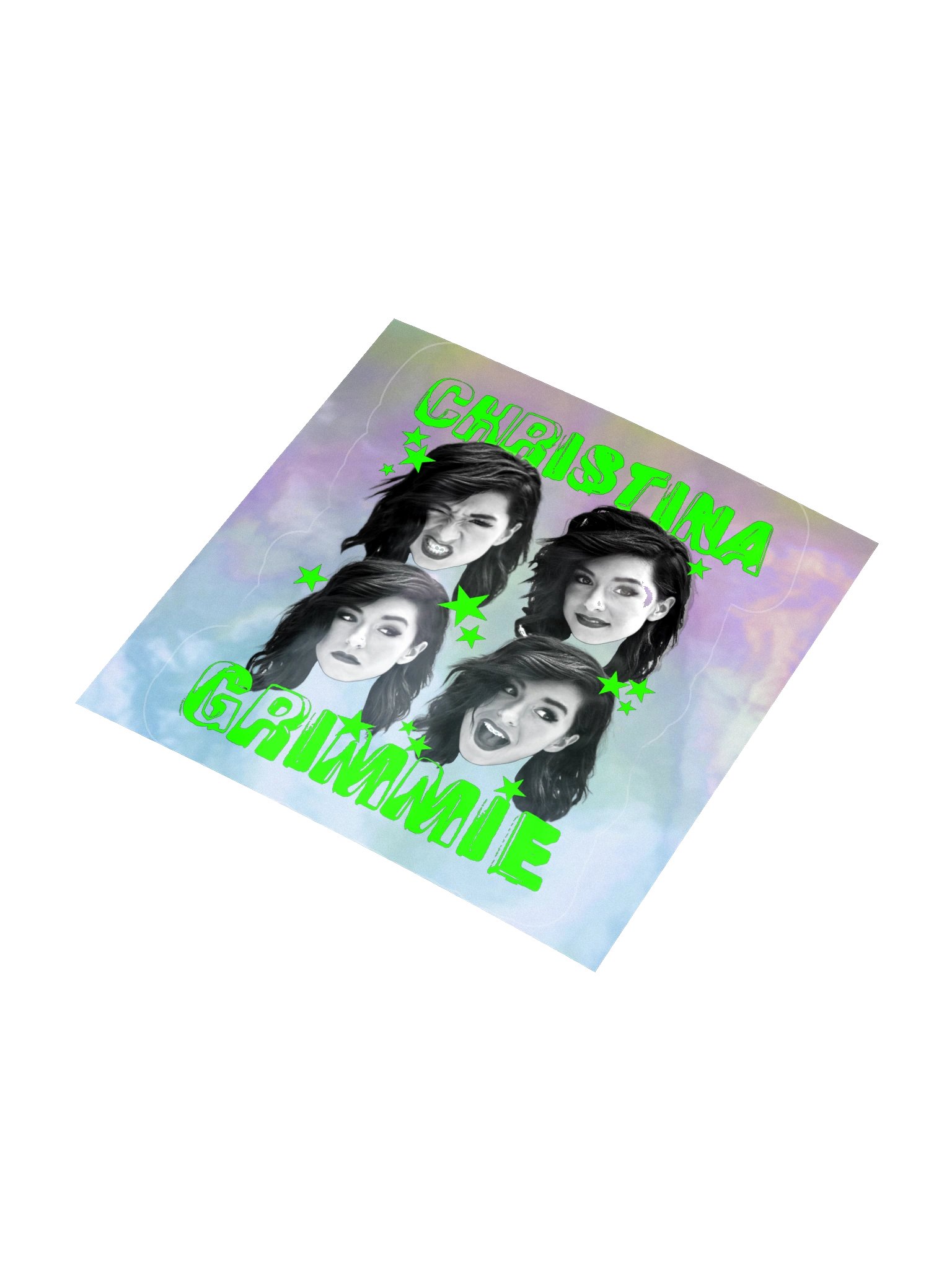 Holographic Head Sticker product image (3)