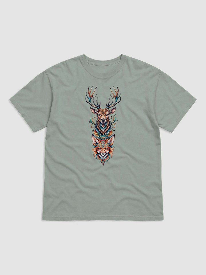Vixen Games Colorfest Stag and Vixen front print soft T product image (2)
