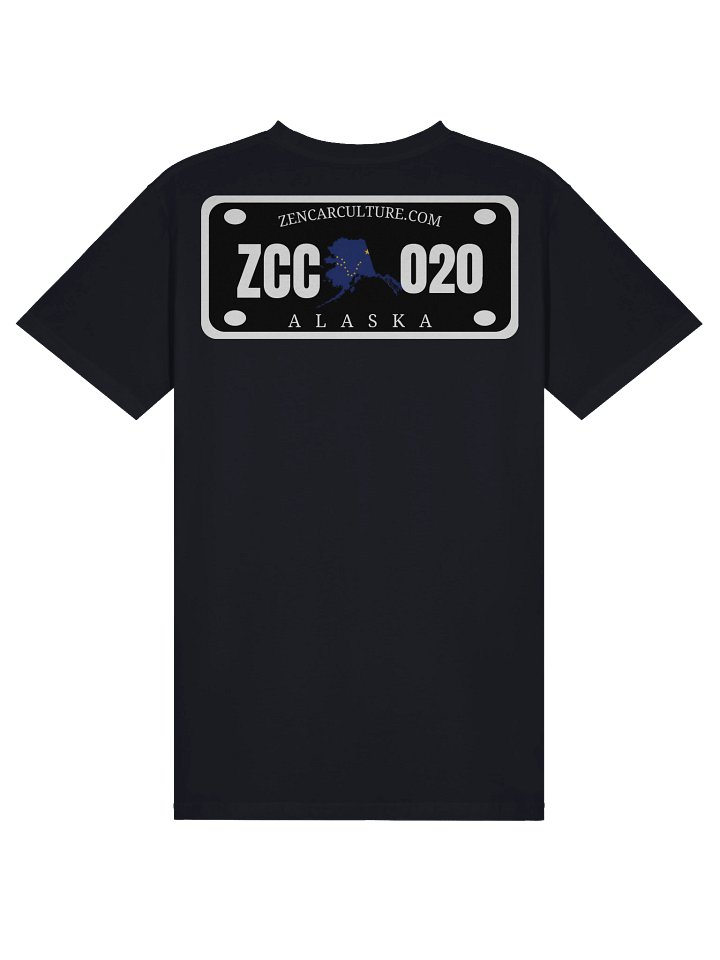 ZCC ALASKA LICENSE PLATE PREMIUM TEE product image (1)