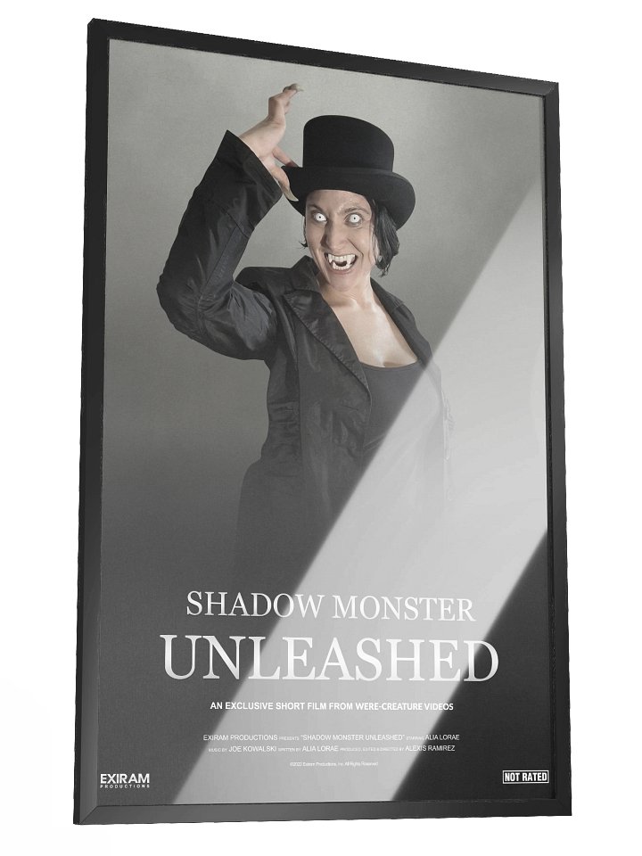 Shadow Monster Unleashed - Framed Poster product image (2)