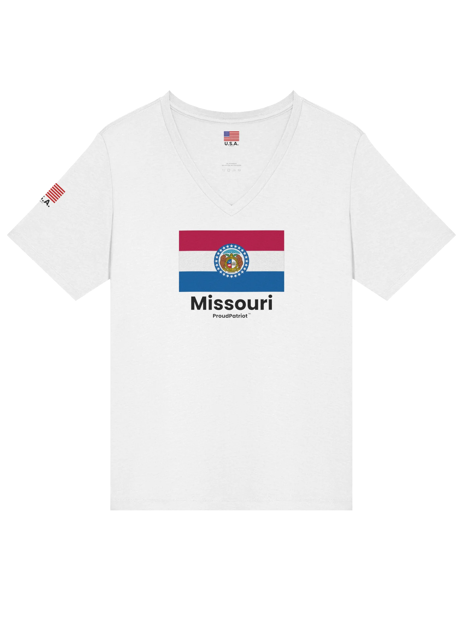 Missouri Women's Relaxed V-Neck T-Shirt product image (9)