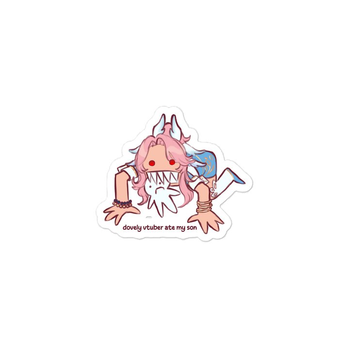Dovely Ate My Son Vinyl Sticker product image (1)