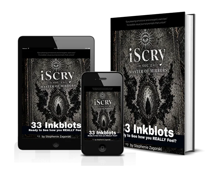 iScry vol. 2 MASTER OF MIRRORS | 33 inkblots | eBook/PDF product image (2)