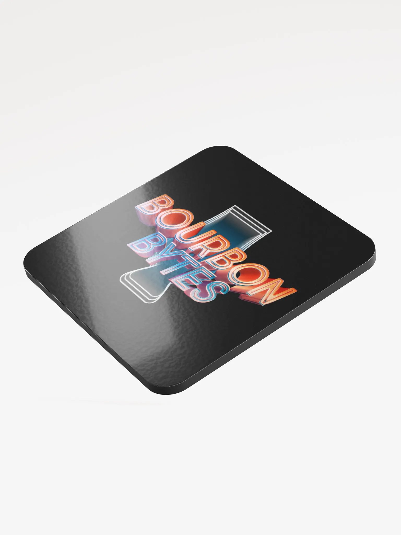 Bourbon Bytes Cork Coaster product image (2)