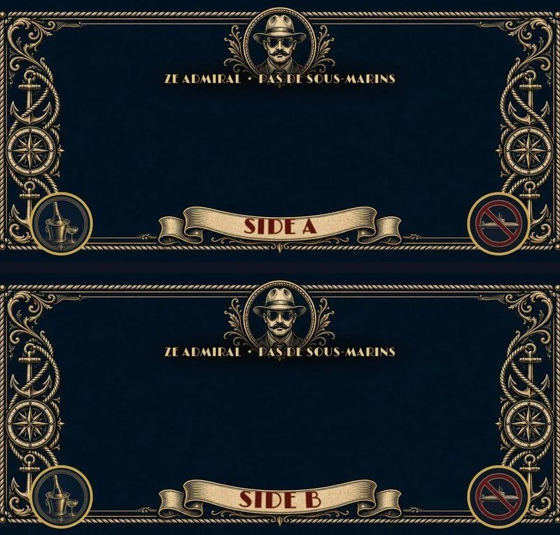 Ze Admiral — Pas de Sous-Marins (Cassette) product image (2)