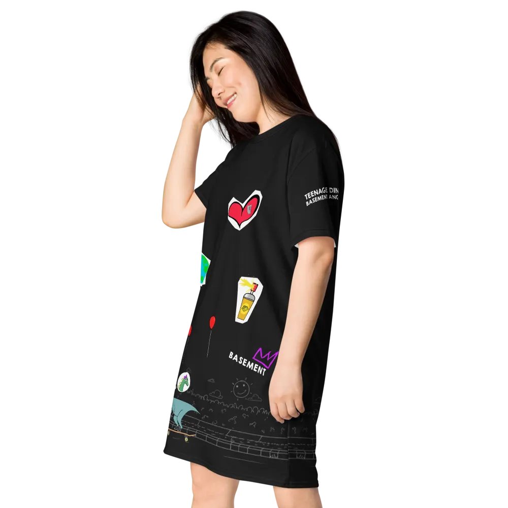 Teenage Dino Basement Angst Dress product image (5)