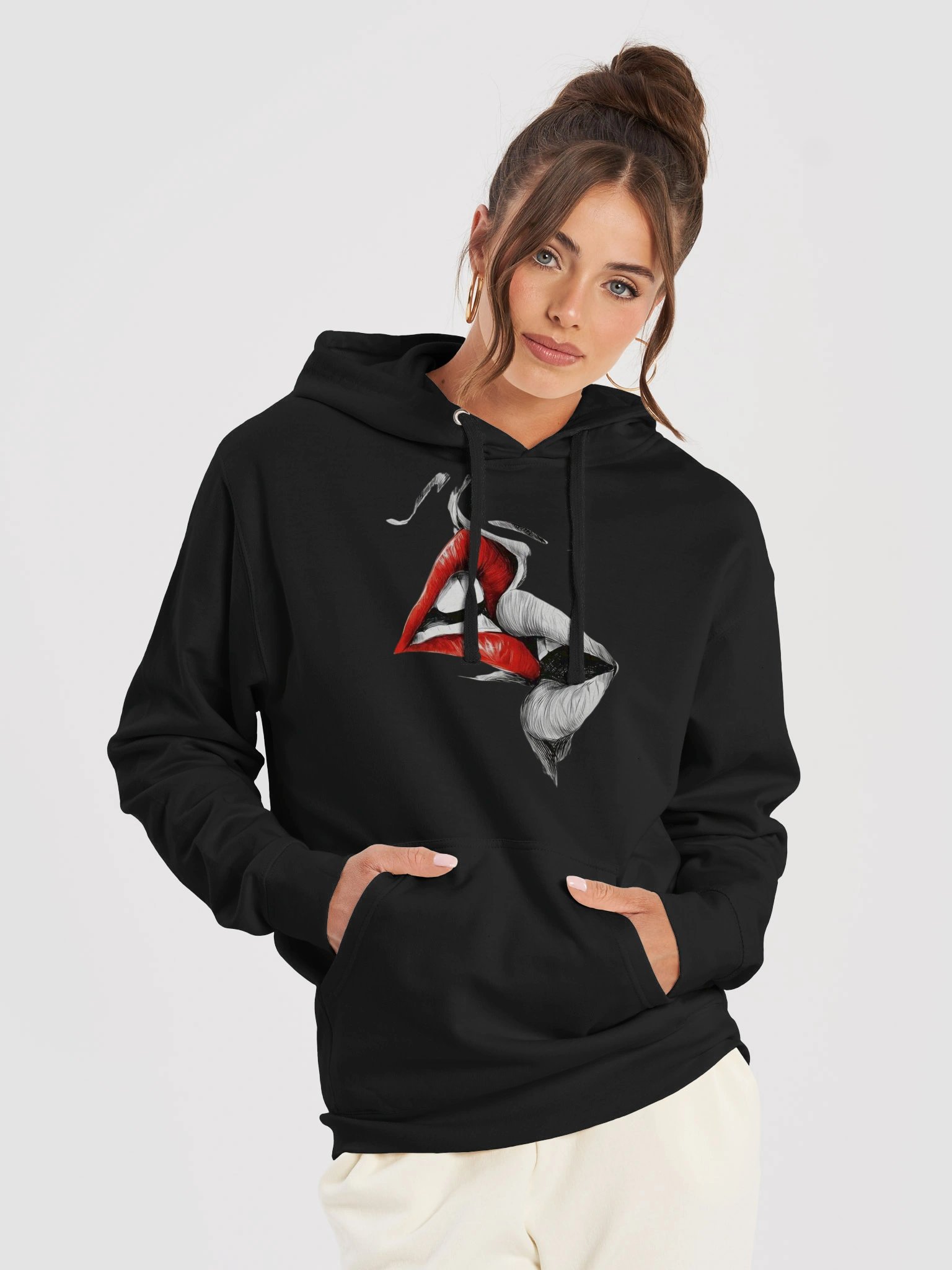 Vibrant Interaction Hoodie product image (1)