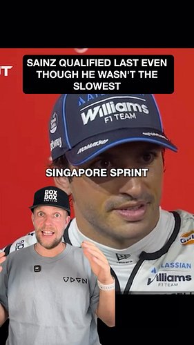 Three weekends in a row, F1’s 2026 rules have caused a major problem. This time it put Carlos Sainz dead last. 🏁

Baku: Botta...