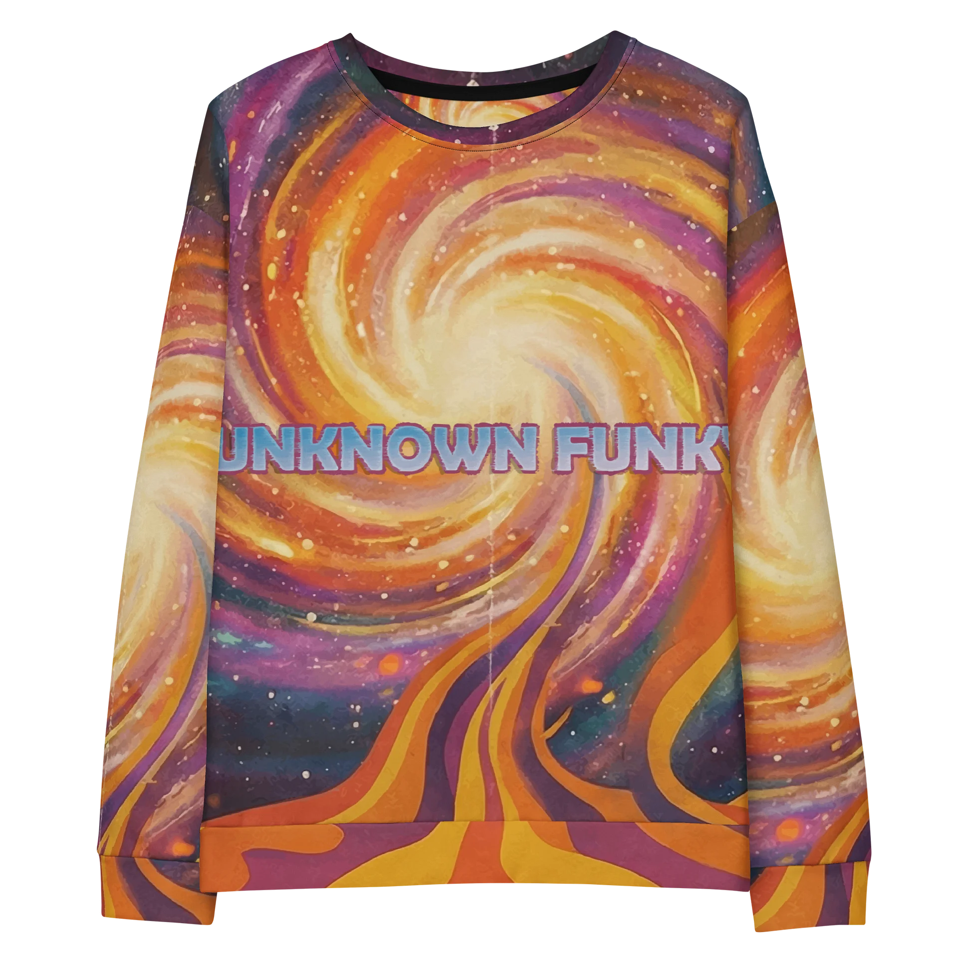 Brandon Gabriel - All-Over Print Unisex Cotton Sweatshirt (Unknown Funky) product image (1)
