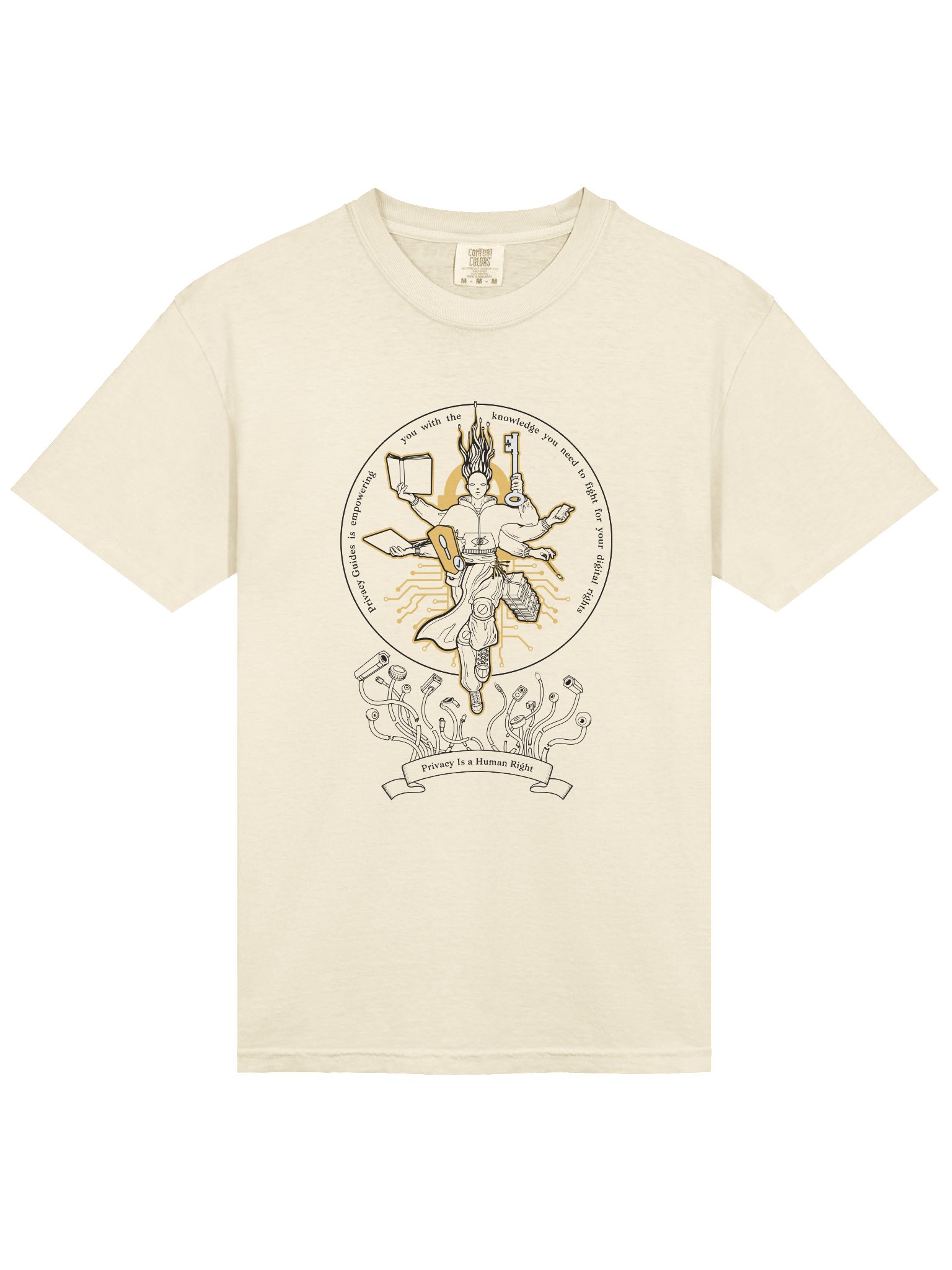Defender of Privacy - Heavyweight T-Shirt (Comfort Colors) product image (13)