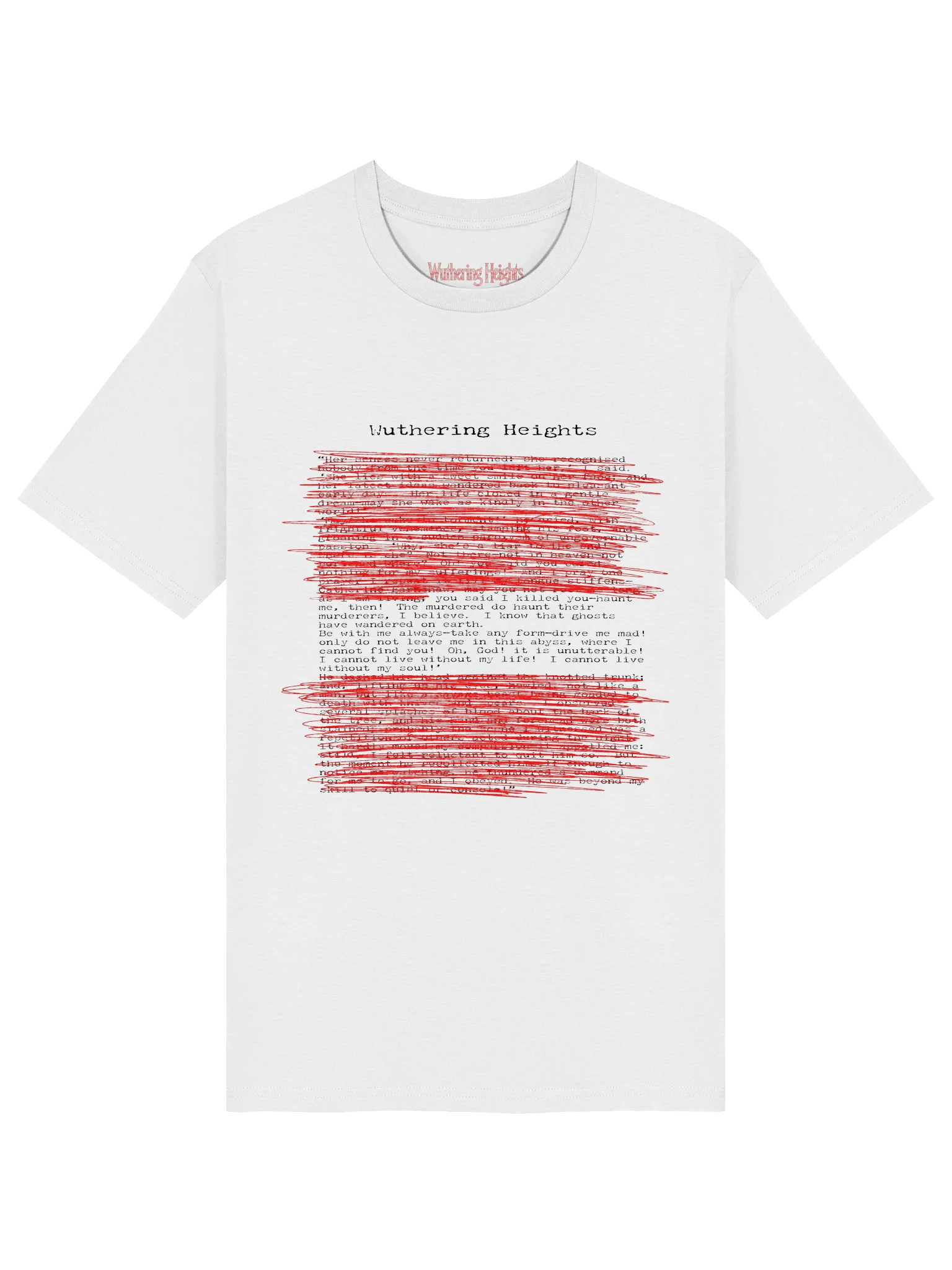 Wuthering Heights Quote T-Shirt product image (5)