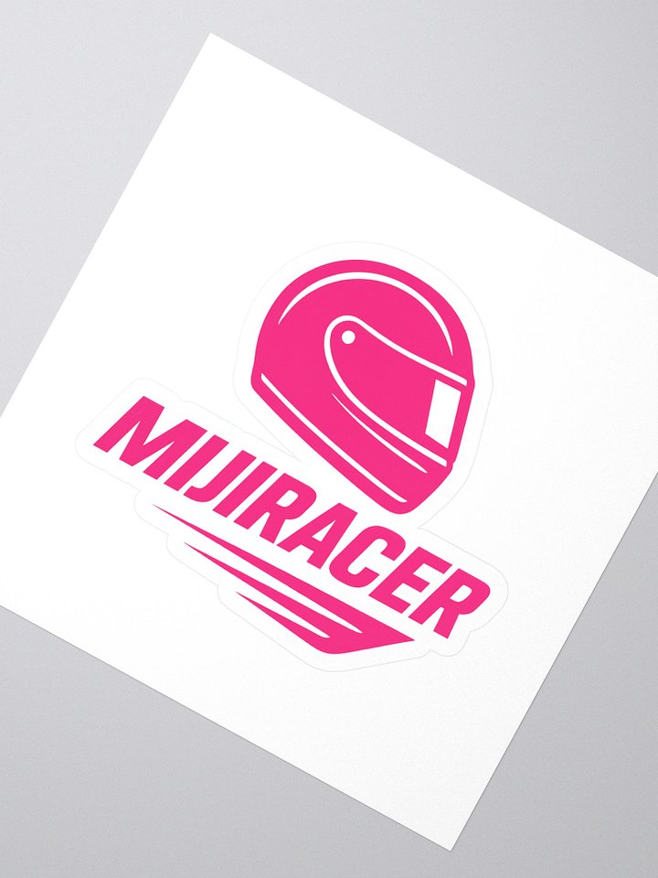 Mijiracer logo sticker product image (2)