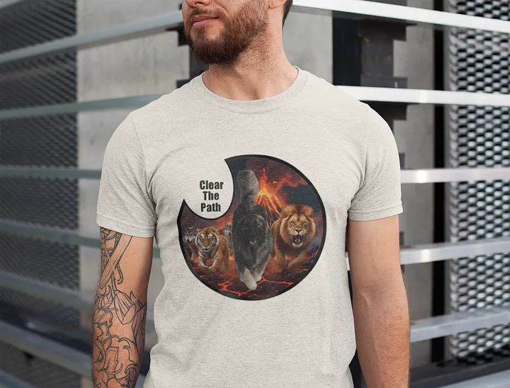 Who Runs The Path? Volcano Dog T-Shirt product image (1)