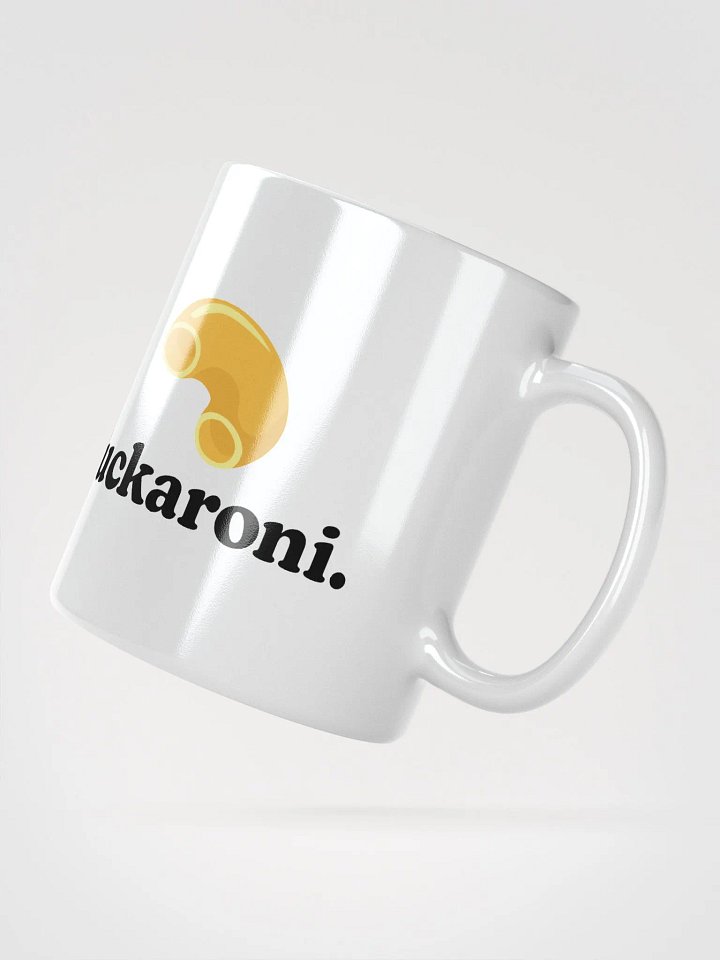 Fuckaroni mug - left handed product image (2)