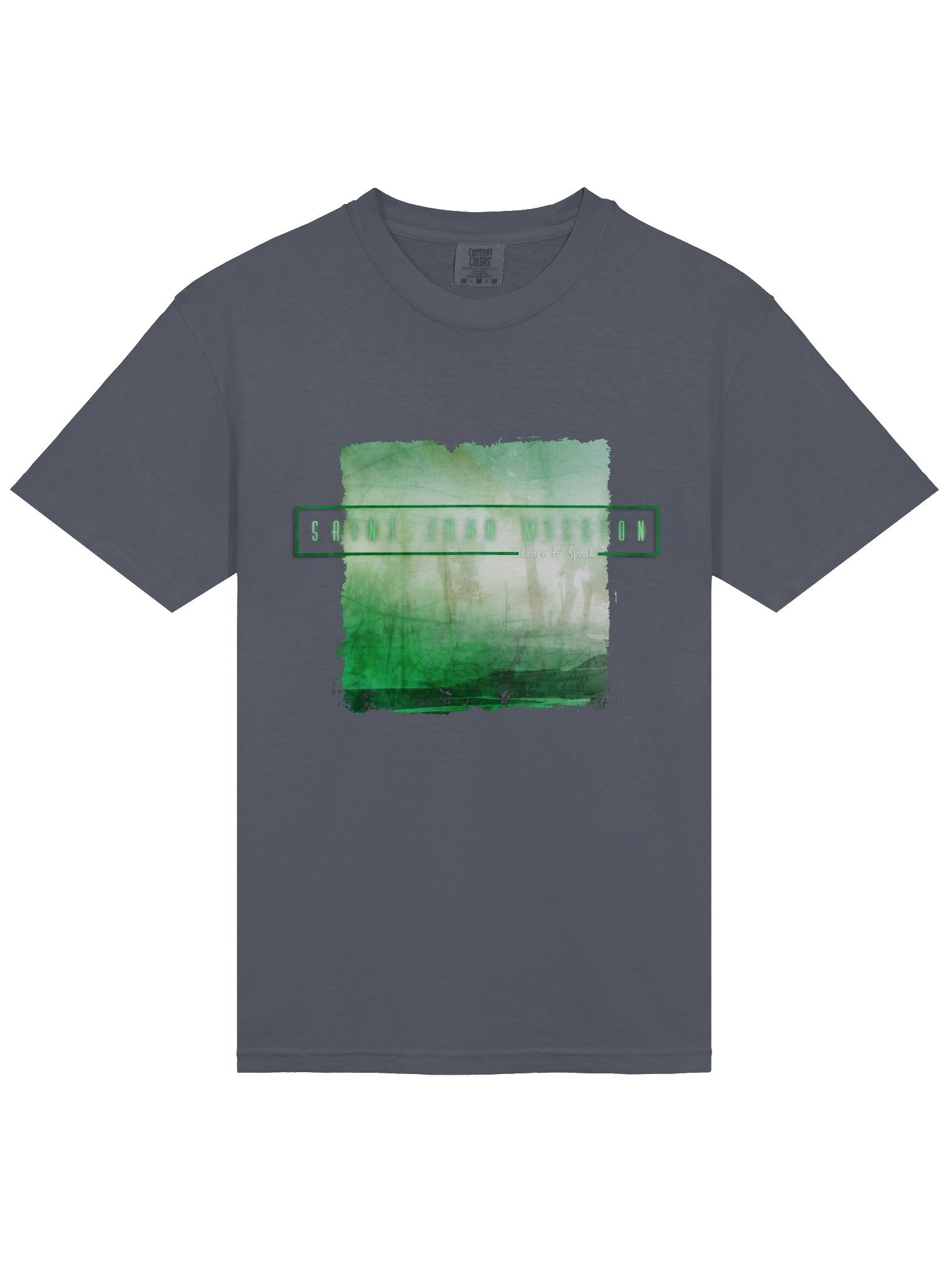 Learn To Speak Tee — Transmission: Verdant product image (3)