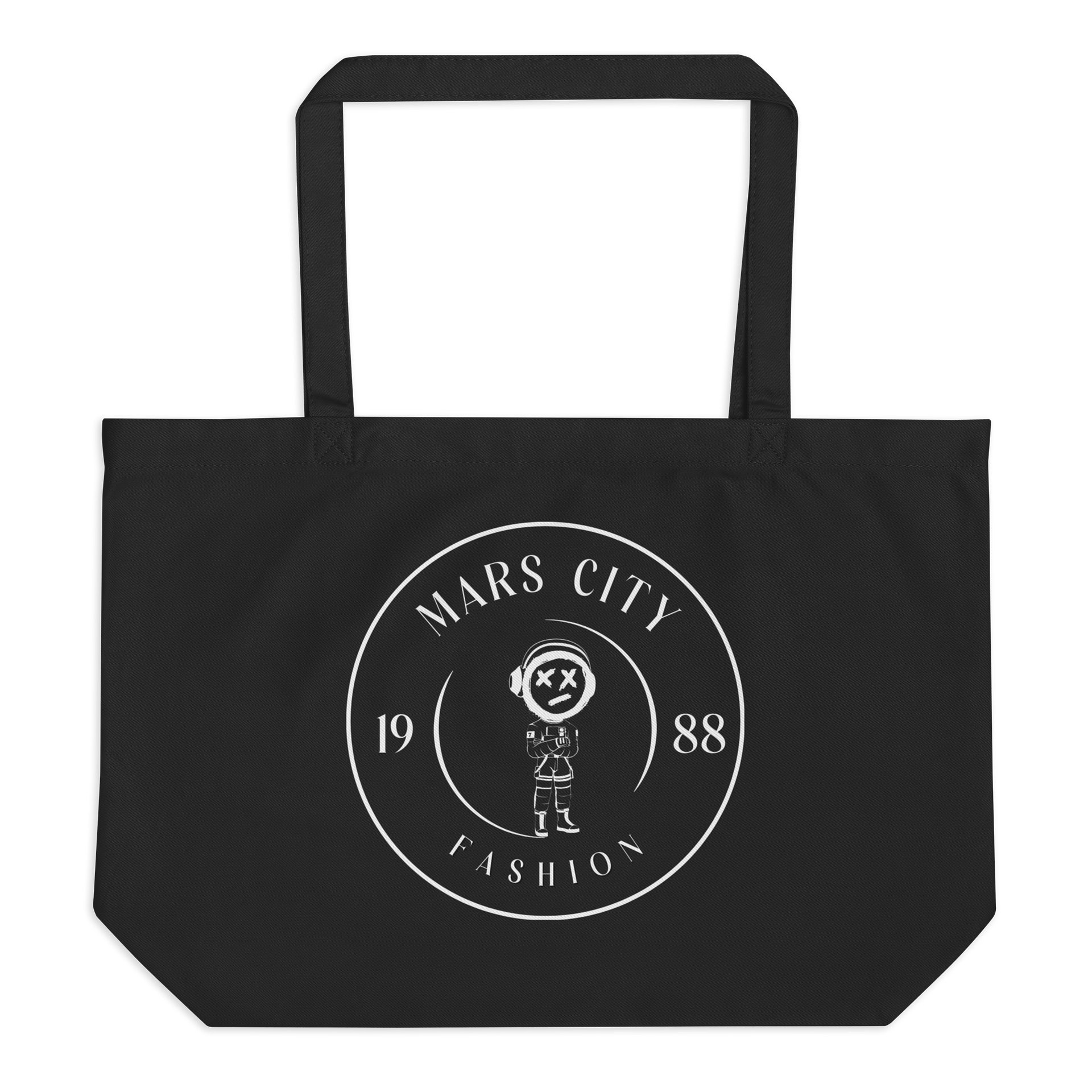 MARS CITY FASHION BLACK TOTE BAG product image (1)