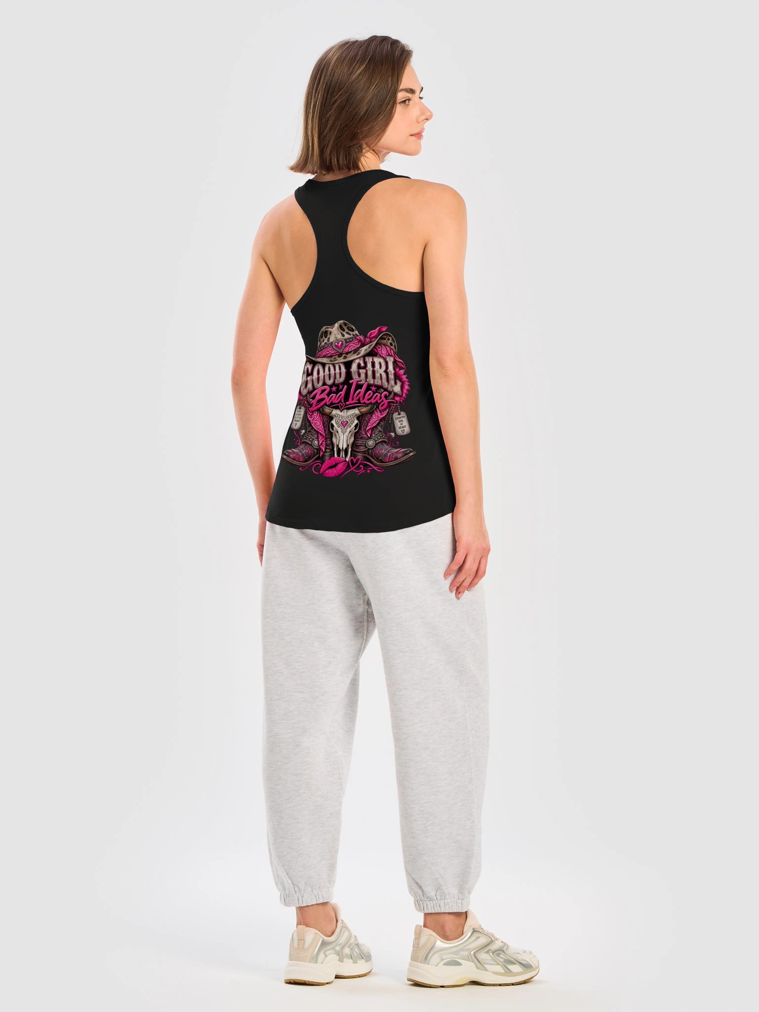 GOOD GIRL / BAD IDEAS — 💋🤠 POUND PUPPIES (Special Edition Tank top) product image (6)
