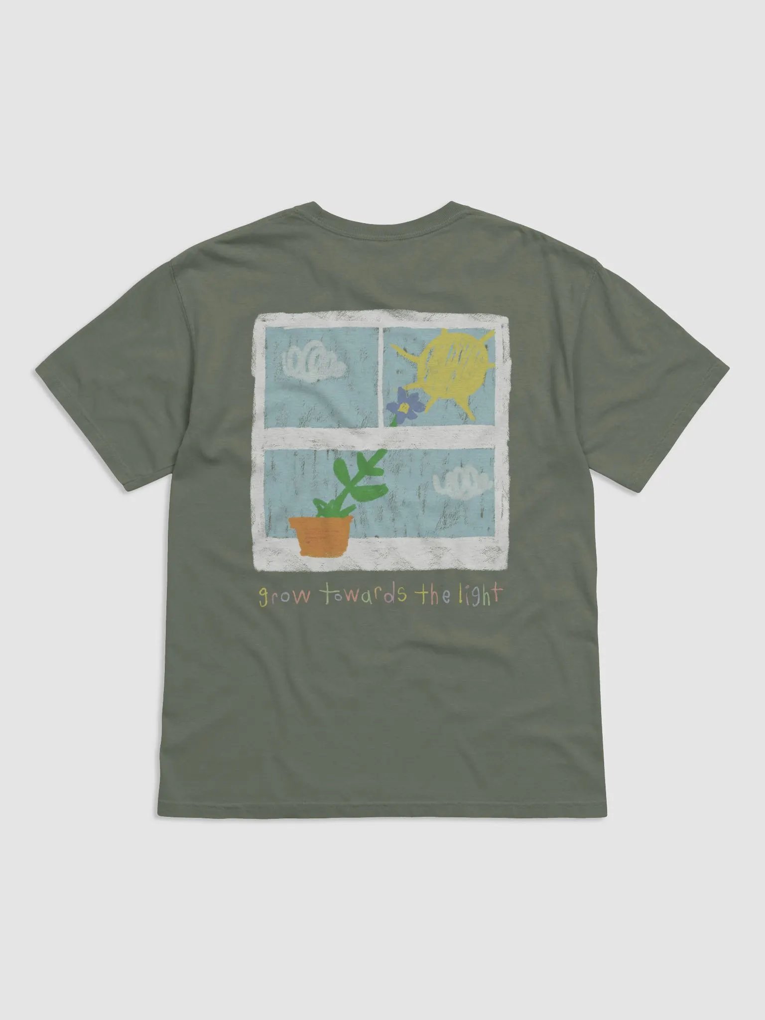 grow towards the light tee :) product image (2)
