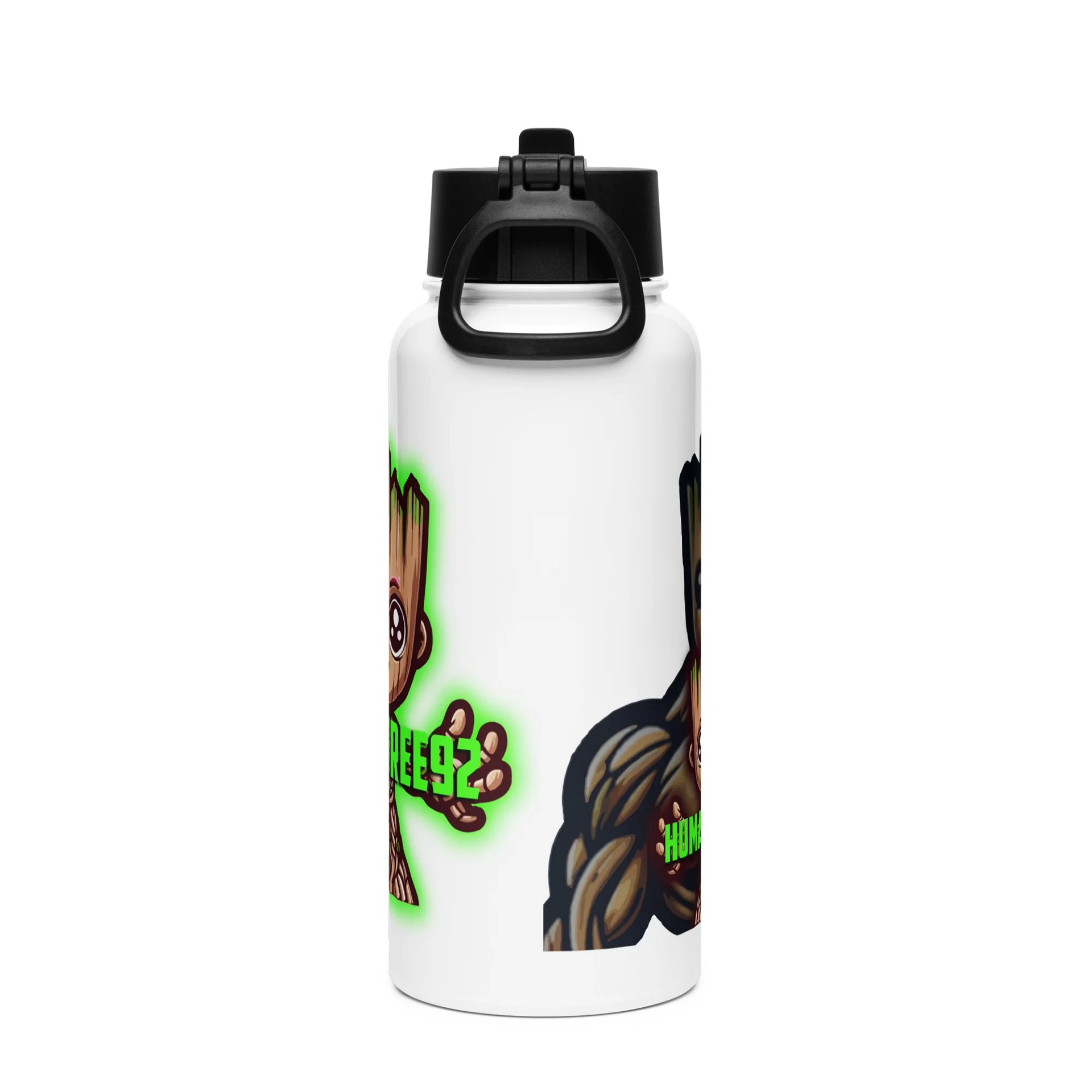 Stainless Steel Water Bottle with a Straw Lid Group product image (2)