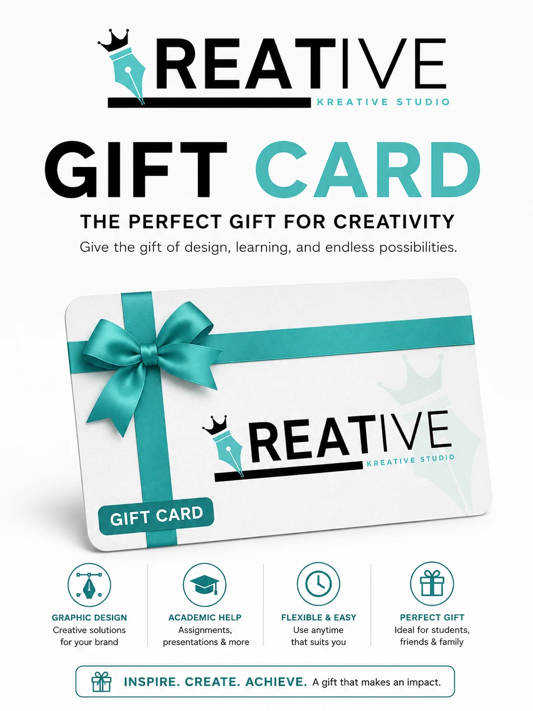 Kreative Studio $50 Digital Gift Card - Create Without Limits product image (1)