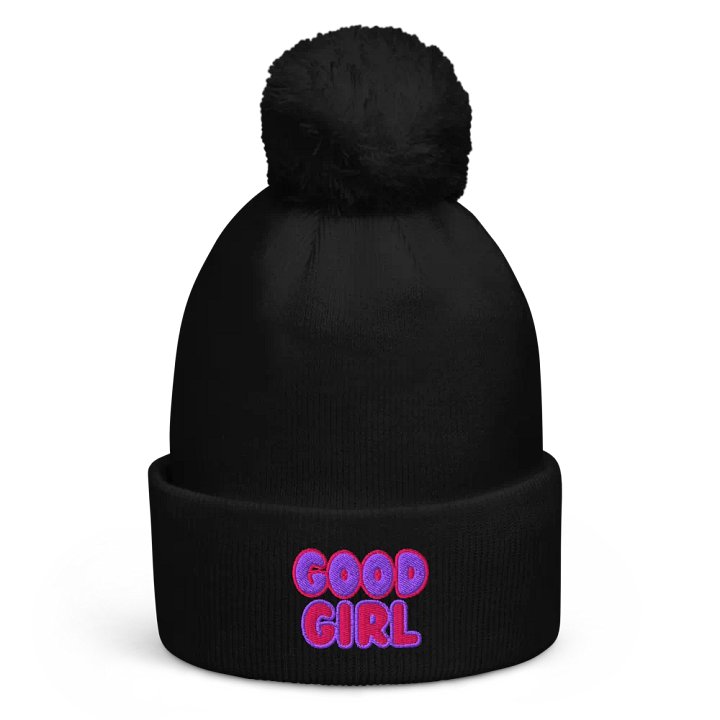 Good Girl Pom Pom Beanie product image (1)